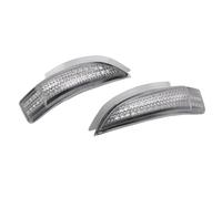 MCQNDS Intermitentes LED Espejos Laterales Para Toyota Para Coroll Para Camry Para Prius Para Vios Para Yaris Para Venza Para Avalon Para Altis Intermitente Del Retrovisor(Crystal)