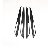 MCQNDS LHD Para Cadillac XT6 2020 2021 2022 2023 ABS Manija Puerta Interior Coche Cubierta Cuenco(ABS Carbon Fiber)