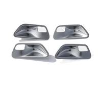 MCQNDS Manija Puerta Interior ABS Plasti Embellecedor Tapa Cuenco Para Serie 3 4 F30 F32 F35 2013-2019(4-piece Silver)