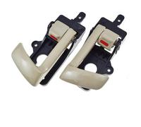 MCQNDS Manija Puerta Interior Coche Delantera/trasera Izquierda O Derecha Para Hyundai Para Santa Fe 2007 2008 2009 2010 2011 2012(Beige Left Right)