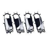 MCQNDS Manija Puerta Interior Cromada Lado Conductor Trasero Delantero Pasajero Para Suzuki Para Forenza 2004-2007