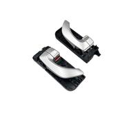 MCQNDS Manija Puerta Interior Delantera O Trasera Color Gris Plateado Para Hyundai Para Sonata 2005 2006 2007 2008(Right 1 Pair)