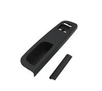 MCQNDS Manija Puerta Interior Izquierda Y Derecha Panel Interruptor Ventana Embellecedor Bisel Para VW Para Bora Para Golf 4 MK4 Para Jetta, Para Passat(Black 2PCS)