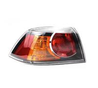 MCQNDS Montaje Luces Traseras Para Mitsubishi Para Lancer Sedán 2010-2015 Luz Trasera Del Coche Luz De Giro Freno Carcasa De Luz Trasera Sin Bombillas(Black Outside Left)