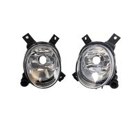 MCQNDS Para A4 S4 Avant B7 2005-2008 Conjunto De Faros Antiniebla Con Bombilla Luz De Parachoques Delantera Luz De Circulación Diurna 8E0941699C (Pair With LED M10)
