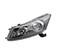 MCQNDS Para Accord 8 2008 2009 2010 2011 2012 Faros Delanteros Coche Lámpara Luz De Marcha Conductor Izquierda Derecha Lente Transparente Conjunto De Faros(Left side)