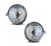 MCQNDS Para Dodge Para Charger Para Caliber Para Challenger 2005-2010 Conjunto Faros Antiniebla Con Bombilla Luces Antiniebla Parachoques Delantero (White Left and Right)