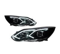 MCQNDS Para Ford Para Focus 3 2012 2013 2014 Faros Delanteros LED Para Coche Luces Diurnas Faros Delanteros Con Doble Proyector