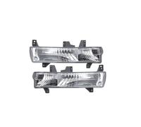 MCQNDS Para Jeep Para Compass 2017 2018 2019 2020 Parachoques Delantero De Coche DRL Luz De Conducción Diurna Lámpara De Luz Antiniebla Luz Antiniebla (1 Pair)