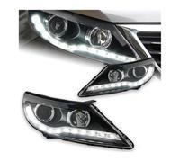 MCQNDS Para Kia Para Sportage Para Sportage R 2011-2014 Conjunto De Faros Delanteros Para Coche Faros Delanteros DRL Hid Bi Xenon(Headlight No Bulb)