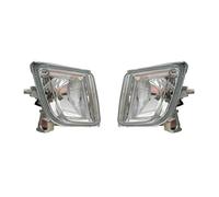 MCQNDS Para Mazda 6 Para Atenza Sedan 2008-2010 Conjunto Luces Antiniebla Cubierta Lámpara Antiniebla Cromada Cubiertas Bisel Parrilla Marco Luz Antiniebla (Lights-1 Pair)