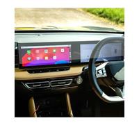 MCQNDS para MG HS 2025 Protector Pantalla TPU Tablero Instrumentos LCD De 12,3 Pulgadas Sistema Infoentretenimiento Y Navegación GPS Película Protectora Navegación