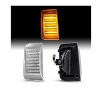MCQNDS Para Opel Para Movano C 2021 2022 2023 Intermitente Lateral LED Dinámico Secuencial Intermitente Del Retrovisor(Plata)