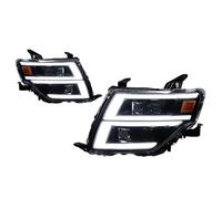 MCQNDS Para Pajero Para Montero V87 V95 V93 V97 2006-2020 Faros Delanteros LED Señal Dinámica Animación Faros DRL(Left Hand Drive)