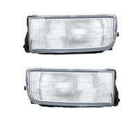 MCQNDS Para Serie 3 E36 318 320 323 328i 1992-1998 Conjunto Faros Antiniebla Con Bombillas Luz Antiniebla Parachoques Delantero 63171387091 63171387092 (Izquierda y derecha)