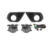 MCQNDS Para Subaru Para Forester 2014-2016 Faros Antiniebla Faros Antiniebla Cubierta Lámpara Antiniebla Parrilla Conjunto Luces Antiniebla Con Bombilla (1 Set)