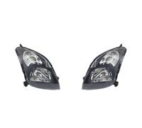 MCQNDS Para Suzuki Para Swift 2005-2013 Conjunto De Faros Delanteros Reemplazo De Luces De Automóvil Faros Delanteros Completos Para Automóvil(Both Sides Black)