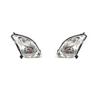 MCQNDS Para Suzuki Para Swift 2005-2013 Conjunto De Faros Delanteros Reemplazo De Luces De Automóvil Faros Delanteros Completos Para Automóvil(Both Sides White)