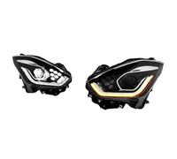 MCQNDS Para Suzuki Para Swift 2017-2021 Faros Delanteros DRL Señal De Giro Luz Alta Proyector Lente LED Conjunto De Faros(LHD)