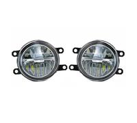 MCQNDS Para Toyota Para Camry XV40 XV50 Para Corolla Para Avensis Para Highlander RAV4 Conjunto De Luz Antiniebla Parachoques Delantero Luz Antiniebla (Pair Yellow LED)