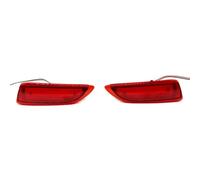 MCQNDS Para Toyota Para Corolla 2011 2012 2013 Reflector De Parachoques Trasero LED Para Automóvil Luz De Señal De Freno Antiniebla Trasera (Red Cover)