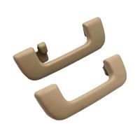 MCQNDS Para Toyota Para Corolla Para Altis Para Yaris Para Vios Para Highlander RAV4 Para Camry Manija Tracción Reposabrazos Techo Delantero/trasero(Beige 1 Pair)