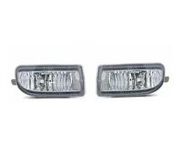 MCQNDS Para Toyota Para Land Cruiser 100 LC100 FJ100 1998-2007 Conjunto De Faros Antiniebla Parachoques Delantero Luz Antiniebla 81221-60042 81211-60122 (Pair With LED M10)