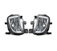 MCQNDS Para VW Para Golf 6 A6 MK6 Cabriolet GTI GTD Para Jetta GLI 2012-2016 Conjunto Faros Antiniebla Con Bombilla Luces Antiniebla Delanteras Parachoques (Pair With LED S10)