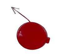 MCQNDS para VW para Polo 5 6R 1ª Hatchback 2010-2013 6R0807241D Embellecedor De La Tapa del Gancho De Remolque del Parachoques Delantero Enganches Remolque Coche(Red)