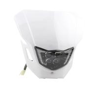 MCQNDS Para WR250f WR450f YZ250F YZ450F MX WR Faro Delantero Universal Para Motocicleta Máscara LED Para Motocross(B)