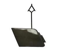 MCQNDS Tapa del Gancho De Remolque del Parachoques Delantero para VW para Tiguan 2012-2017 Enganches Remolque Coche(Marrón)