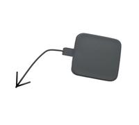 MCQNDS Tapa del Orificio del Gancho De Remolque del Parachoques Delantero para Seat para León 5F (2012-2020) 5F0807241 Enganches Remolque Coche