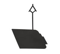 MCQNDS Tapa para Gancho De Remolque del Parachoques Delantero para VW para Tiguan 2012-2017 Enganches Remolque Coche(Unpainted)