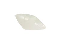 MCQNDS Tapa Protectora para Gancho De Remolque del Parachoques Delantero para Mercedes para Benz Clase A W176 (2013-2018) 1768850122 Enganches Remolque Coche(Blanco)