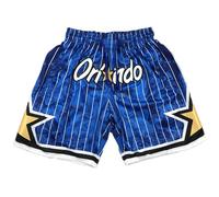 MCQOmcil Los Hombres De La NBA Magic Pantalones Corto De Baloncesto Alta Elasticidad Respirable Deportivo Pantalones (Color : A, Size : S)