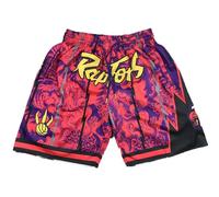 MCQOmcil Los Hombres De La NBA Raptors Pantalones Corto De Baloncesto Alta Elasticidad Respirable Deportivo Pantalones (Color : A, Size : M)
