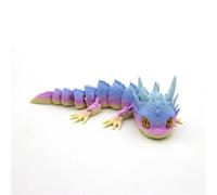 MCQWOMFQAK 1pc 3D Printed Dragon Model Simulation Detailed Figurine Fantasy Creature Desktop Decoration Collectible Gift for Adults(4)