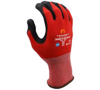 MCR Safety CONTOUR OLBA/Guantes de montaje/Tamaño 7, 1 par/Rojo/La más alta calidad/guantes guantes de trabajo/Para automoción, aeroespacial, montaje, constructores/constructores,