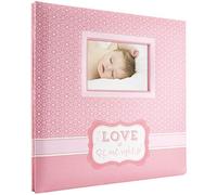 MCS Love at First Sight Expandable Scrapbook Diez páginas de álbumes de Recortes de 12 x 12 Pulgadas, Papel, Rosa, Medium