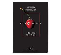 MCS Format Frame Marcos, Negro, 13 x 19 in