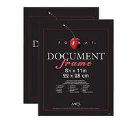 MCS Format Frame Marcos, Negro, 8.5 x 11 in, 2