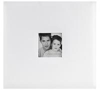 MCS Frashion Top Load Scrapbook MBI by Fashion Fabric-Álbum de Recortes de 12 x 12 Apertura de Fotos, Blanco, 13.2 x 12.5 Pulgadas en Total, Vinilo, 31.75 x 2.54 x 34.29 cm