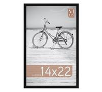 MCS Gallery Foundation - Marco de póster grande de 35 x 55 cm, vertical y horizontal, para colgar en la pared, para fotos, pósteres e impresiones artísticas (paquete de 1)