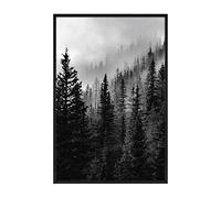 MCS Gallery - Marco de pared (40,6 x 60,9 cm), color negro