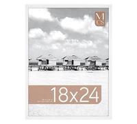 MCS Marco para Póster Foundation 45,7 x 61,0 cm, Marco de Madera Negra Tradicional, Fijación a Pared Vertical y Horizontal, Marco Grande para Fotos, Pósteres y Arte (Paquete de 1)