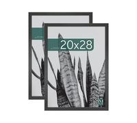 MCS Marco Studio Gallery ingeniería, Grano de Madera Negro, 20 x 28 in, 2