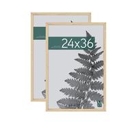 MCS Industries Studio Gallery 63824 - Marco de veta de madera natural de 60 x 90 cm, paquete de 2 unidades