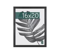 MCS Studio Gallery 41x51 cm Marco de Madera Negra, Vertical y Horizontal para Colgar en la Pared, Portaretrato Grande para Fotos, Cuadro Para Pósters y Pinturas (Pack de 1)