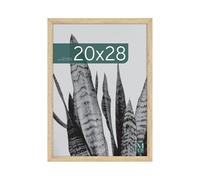 MCS Studio Gallery - Portarretratos de 50 x 70 cm, veta de Madera Natural, Marco de Fotos para Fotos, pósteres e Impresiones artísticas (Paquete de 1)