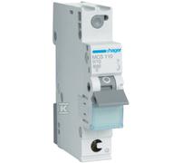 Hager Disyuntor MCS110 1 polo C10A 6 kA QC 1 m 230 V Blanco